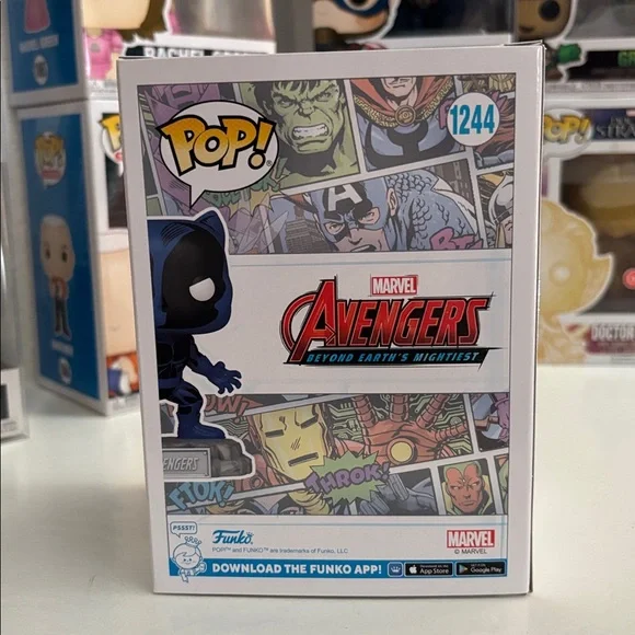 Funko Black Panther Pop! Vinyl Blue and Black Amazon Exclusive #1244 - Picture 4 of 7